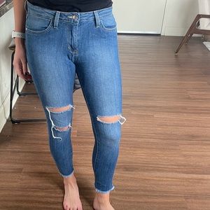 Ripped jeans
